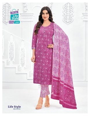 Lifestyle Vol 10 by MCM Pure cotton printed kurti bottom and dupatta catalogue readymade suit catalogs