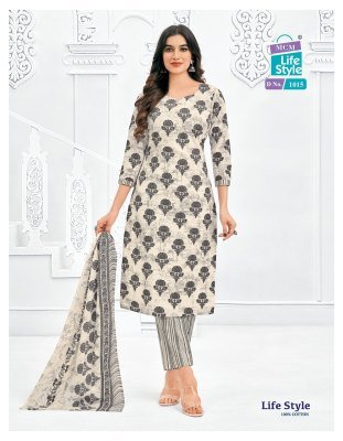 Lifestyle Vol 10 by MCM Pure cotton printed kurti bottom and dupatta catalogue readymade suit catalogs