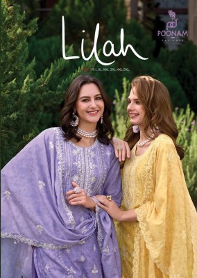 Lilah by Poonam Designer Pure Cotton Digital printed Readymade suit catalogue at affordable rate wholesale catalogs