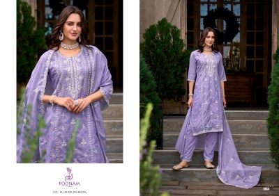 Lilah by Poonam Designer Pure Cotton Digital printed Readymade suit catalogue at affordable rate readymade suit catalogs