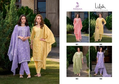 Lilah by Poonam Designer Pure Cotton Digital printed Readymade suit catalogue at affordable rate readymade suit catalogs