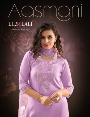 Lily and Lali by Aasmani present embroidered readymade suit catalogue