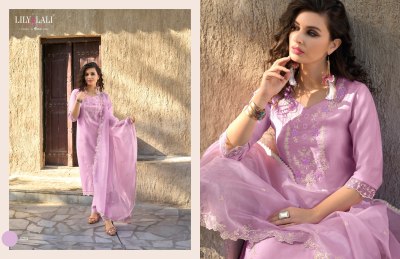 Lily and Lali by Aasmani present embroidered readymade suit catalogue readymade suit catalogs