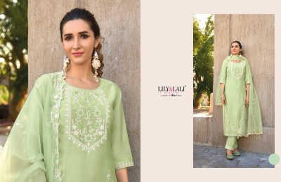 Lily and Lali by Aasmani present embroidered readymade suit catalogue readymade suit catalogs