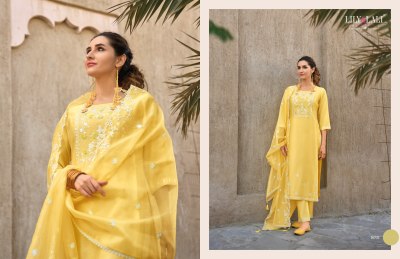 Lily and Lali by Aasmani present embroidered readymade suit catalogue readymade suit catalogs