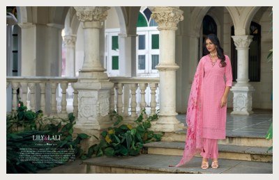 Lily and Lali by Kashish bored schiffli handwork readymade suit catalogue  readymade suit catalogs