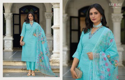 Lily and Lali by Kashish bored schiffli handwork readymade suit catalogue  readymade suit catalogs