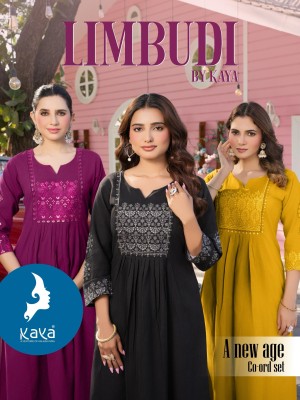 Limbudi by Kaya Cotton Flex Super quality Co ord set at affordable rate Kaya kurti