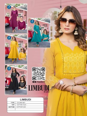 Limbudi by Kaya Cotton Flex Super quality Co ord set at affordable rate kurtis catalogs