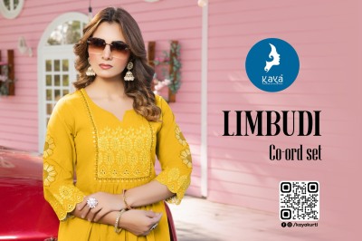 Limbudi by Kaya Cotton Flex Super quality Co ord set at affordable rate kurtis catalogs