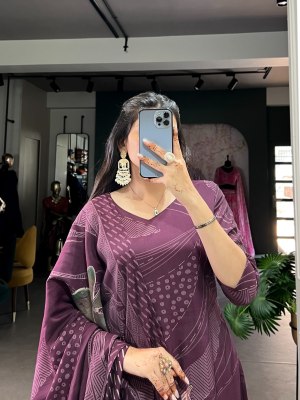 Liva by ethnic dress Collection Roman silk Floral printed readymade suit catalogue at affordable rate readymade suit catalogs