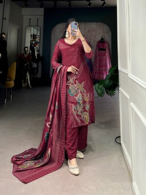 Liva by ethnic dress Collection Roman silk Floral printed readymade suit catalogue at affordable rate readymade suit catalogs