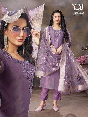 Liza by Wanna heavy simar embroidered readymade suit catalogue at affordable rate readymade suit catalogs