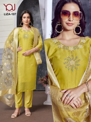 Liza by Wanna heavy simar embroidered readymade suit catalogue at affordable rate readymade suit catalogs