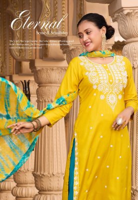 Lotus by Master Reyon embroidered fancy kurti pant with dupatta catalogue at affordable rate readymade suit catalogs