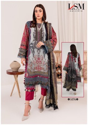 Lsm Galleria by Parian dream heavy luxury lawn collection vol 8 fancy pakistani suit catalogue at low rate  pakistani suit catalogs