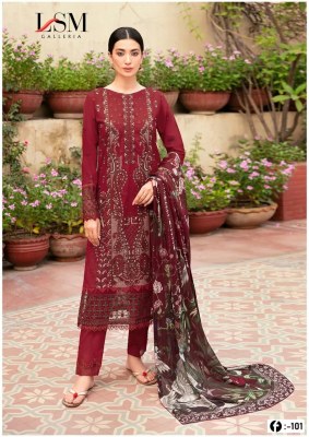 Lsm Galleria by Queen exclusive heavy lawn vol 10 pakisatani suit catalogue at affordable rate pakistani suit catalogs