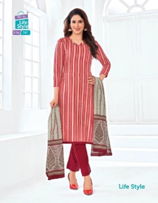 MCM Lifestyle Vol 7 Readymade pure cotton printed kurti pant and dupatta   readymade suit catalogs