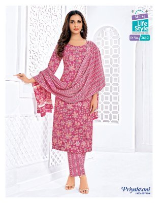 MCM Priyalaxmi Vol 36 Pure Cotton Printed Kurti Pant with Pure Malmal Cotton Dupatta Wholesale Mcm life style 
