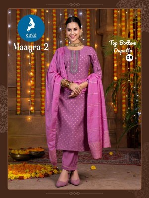 Maayra 2 by Kaya Roman Silk super designer readymade suit collection with affordable rate readymade suit catalogs