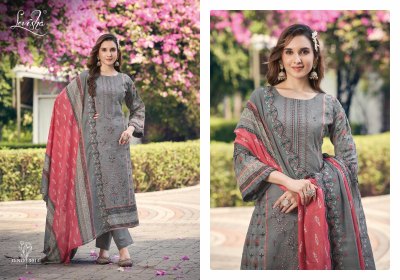 Madhubala 3 by Levisha Cemric Lawn Cotton pakistani Style Printed suit at low budget pakistani suit catalogs