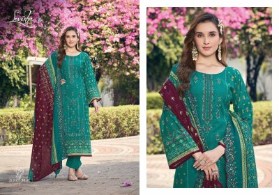 Madhubala 3 by Levisha Cemric Lawn Cotton pakistani Style Printed suit at low budget pakistani suit catalogs