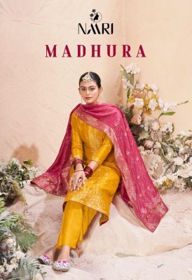 Madhura by Naari exclusive designer unstitched salwar suit catalogue at affordable rate Naari