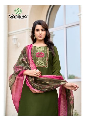 Maharani vol 1 by Vaniska Straight Gadhwal cotton readymade suit catalogue at affordable rate  readymade suit catalogs