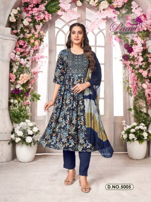 Mahavir creation by Panth modal printed embroidered readymade suit catalogue at wholesale price readymade suit catalogs