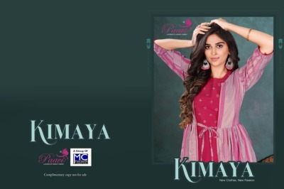 Mahavir creation by paavis present Kimaya fancy Kurti with koti catalogue at low rate kurtis catalogs