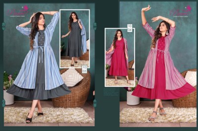 Mahavir creation by paavis present Kimaya fancy Kurti with koti catalogue at low rate kurtis catalogs