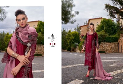 Makhmal E kahani vol 2 by cindrella pure embroidered unstitched dress material catalogue salwar kameez catalogs