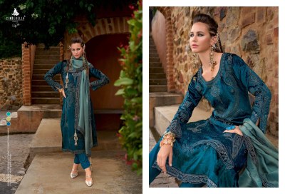 Makhmal E kahani vol 2 by cindrella pure embroidered unstitched dress material catalogue salwar kameez catalogs