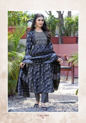 Malhar vol 1 by Mystic 9 chanderi foil printed kurti pant and dupatta catalogue at low rate readymade suit catalogs