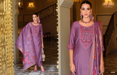 Malvika 3 by Lily and lali Hand embroidered designer readymade suit catalogue at affordable rate readymade suit catalogs