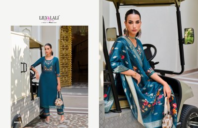 Malvika 3 by Lily and lali Hand embroidered designer readymade suit catalogue at affordable rate readymade suit catalogs