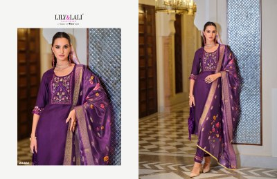 Malvika 3 by Lily and lali Hand embroidered designer readymade suit catalogue at affordable rate readymade suit catalogs