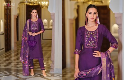 Malvika 3 by Lily and lali Hand embroidered designer readymade suit catalogue at affordable rate readymade suit catalogs