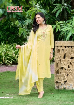 Mantra vol 2 by OSSM Pure cotton embroidered readymade suit catalogue at affordable rate  readymade suit catalogs