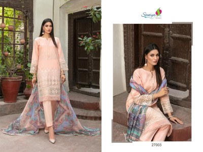 Maria B Chikankari vol 27 by Saniya trendz dress material catalogue at low rate salwar kameez catalogs