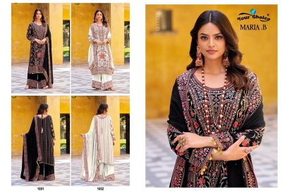 Maria B by Your choice Stylist heavy embroidered pakistani suit collection at amaviexpo  pakistani suit catalogs