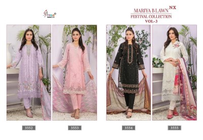 Maria B lawn festival vol 3 by shree fab pure lawn cotton Karachi suit catalogue at low rate  Karachi suits catalogs