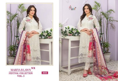 Maria B lawn festival vol 3 by shree fab pure lawn cotton Karachi suit catalogue at low rate  Karachi suits catalogs