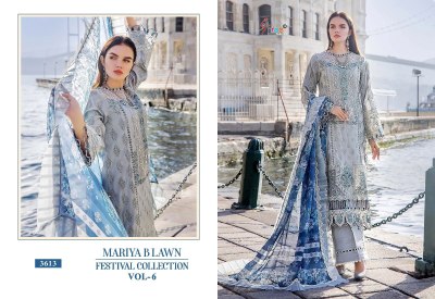 Mariya B vol 6 by Shree fab fancy lawn festival collection unstitched pakistani suit catalogue at affordable rate  pakistani suit catalogs