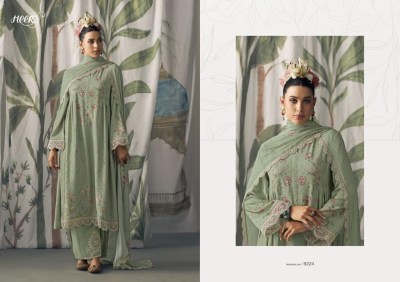 Mashaallah present heer 166 by kimora pure musline embroidered unstitched salwar kameez catalogue at low rate pakistani suit catalogs