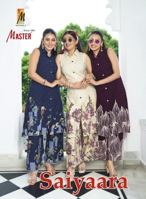 Master Saiyaara Rayon Printed Coord Set Ethnic Women Stylish Coord Wholesale Collection kurtis catalogs