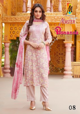 Master by Bonaza exclusive streight kurti with pant and dupatta catalogue at amaviexpo readymade suit catalogs