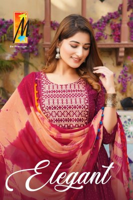 Master by Elegant heavy reyon scrin print with embroidered kurti pant and dupatta catalogue at amaviexpo Master