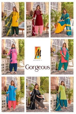 Master by Gorgeous fancy reyon with embroidered readymade suit catalogue at low rate readymade suit catalogs