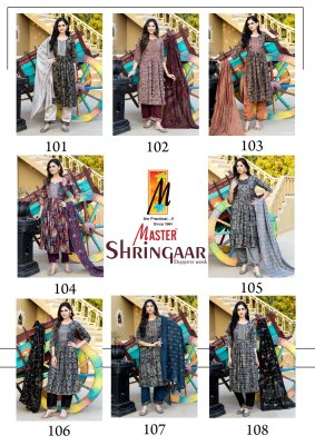 Master by Shrinagar nayra fancy modal print kurti pant and dupatta catalogue  readymade suit catalogs